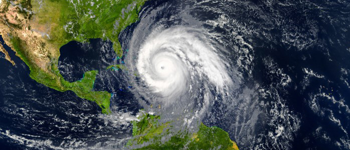 Aerial Hurricane Satellite